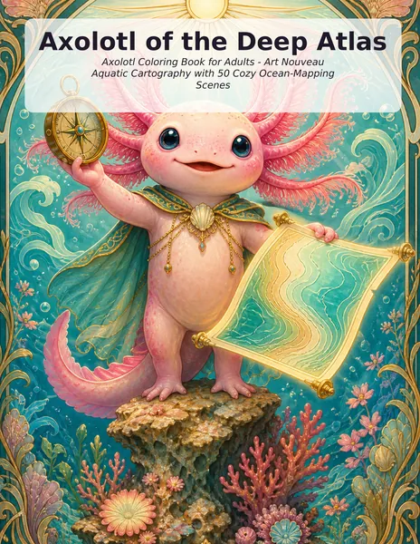 Portada de Axolotl of the Deep Atlas