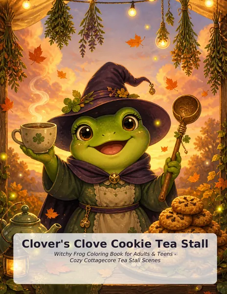 Portada de Clover's Clove Cookie Tea Stall