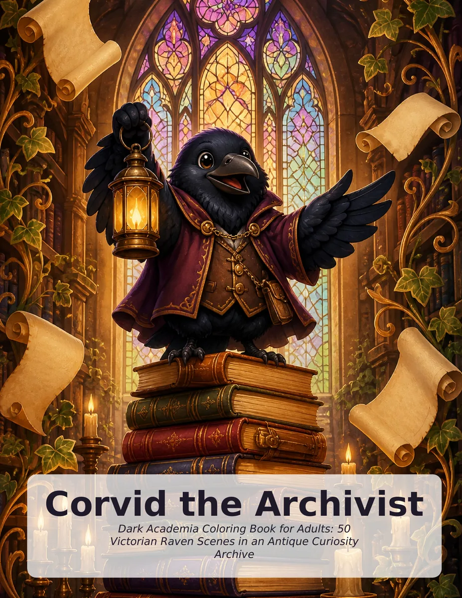 Copertina di Corvid the Archivist