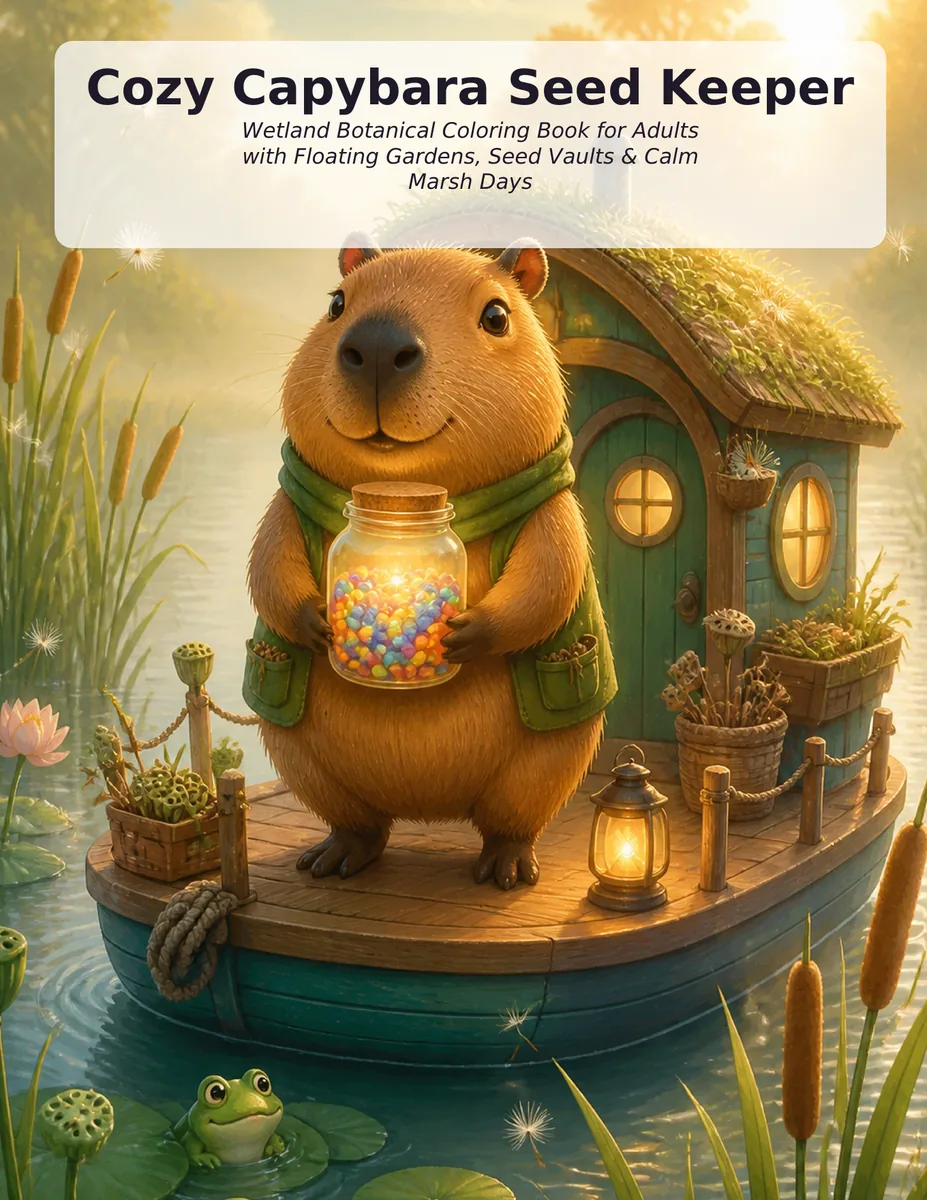 Cover von Cozy Capybara Seed Keeper