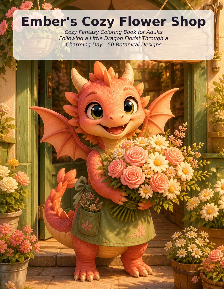 Portada de Ember's Cozy Flower Shop