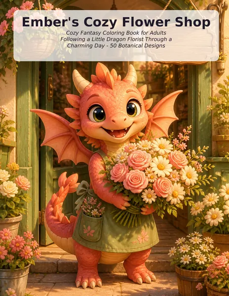 Portada de Ember's Cozy Flower Shop