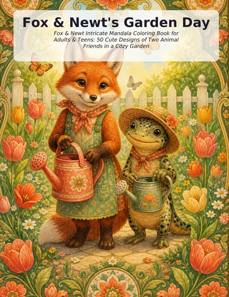 Portada de Fox & Newt's Garden Day