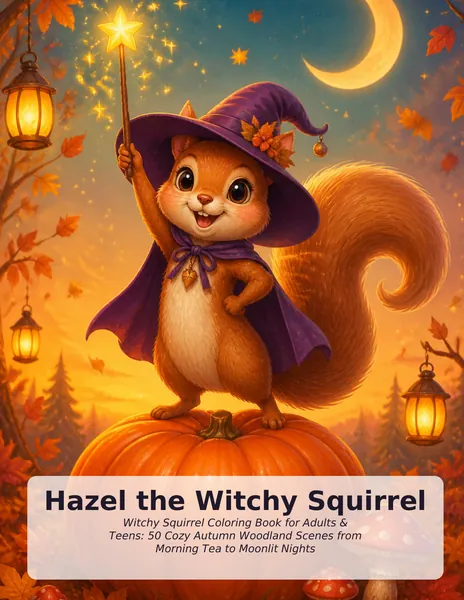 Portada de Hazel the Witchy Squirrel
