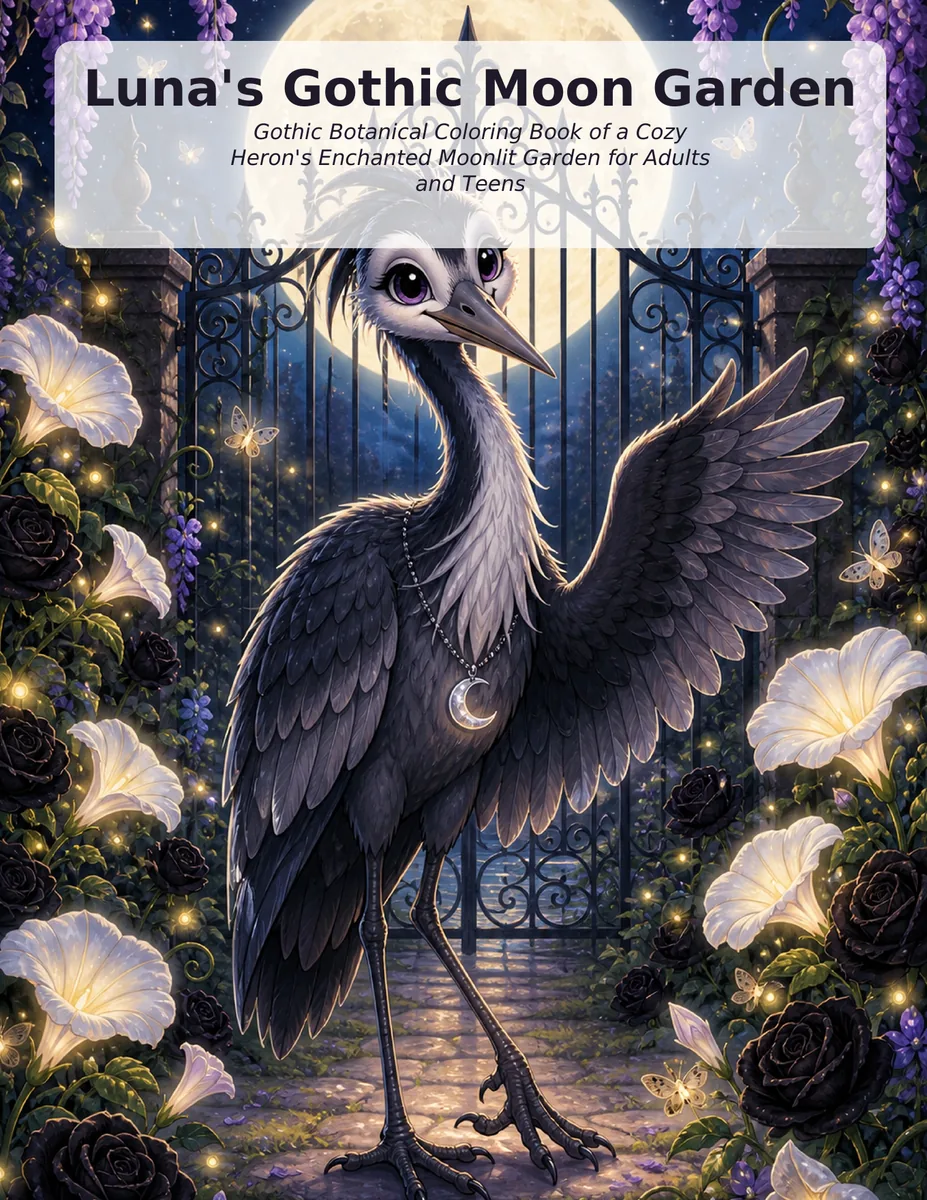 Cover of Luna's Gothic Moon Garden