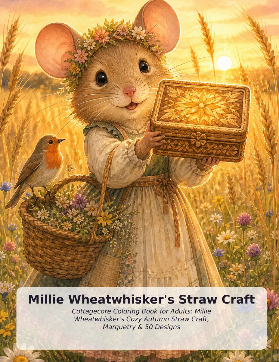 Copertina di Millie Wheatwhisker's Straw Craft
