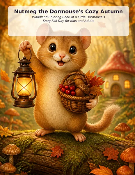 Portada de Nutmeg the Dormouse's Cozy Autumn