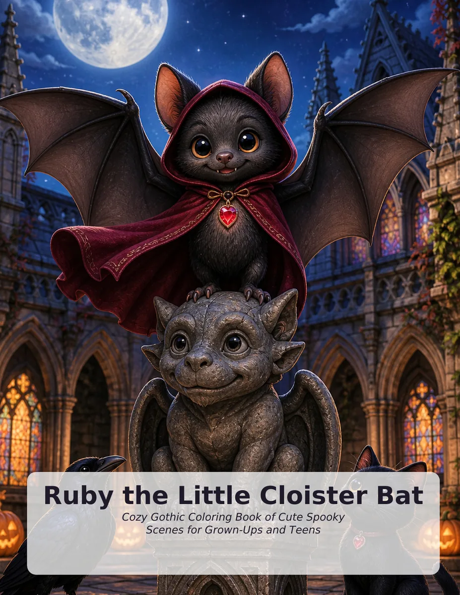Copertina di Ruby the Little Cloister Bat