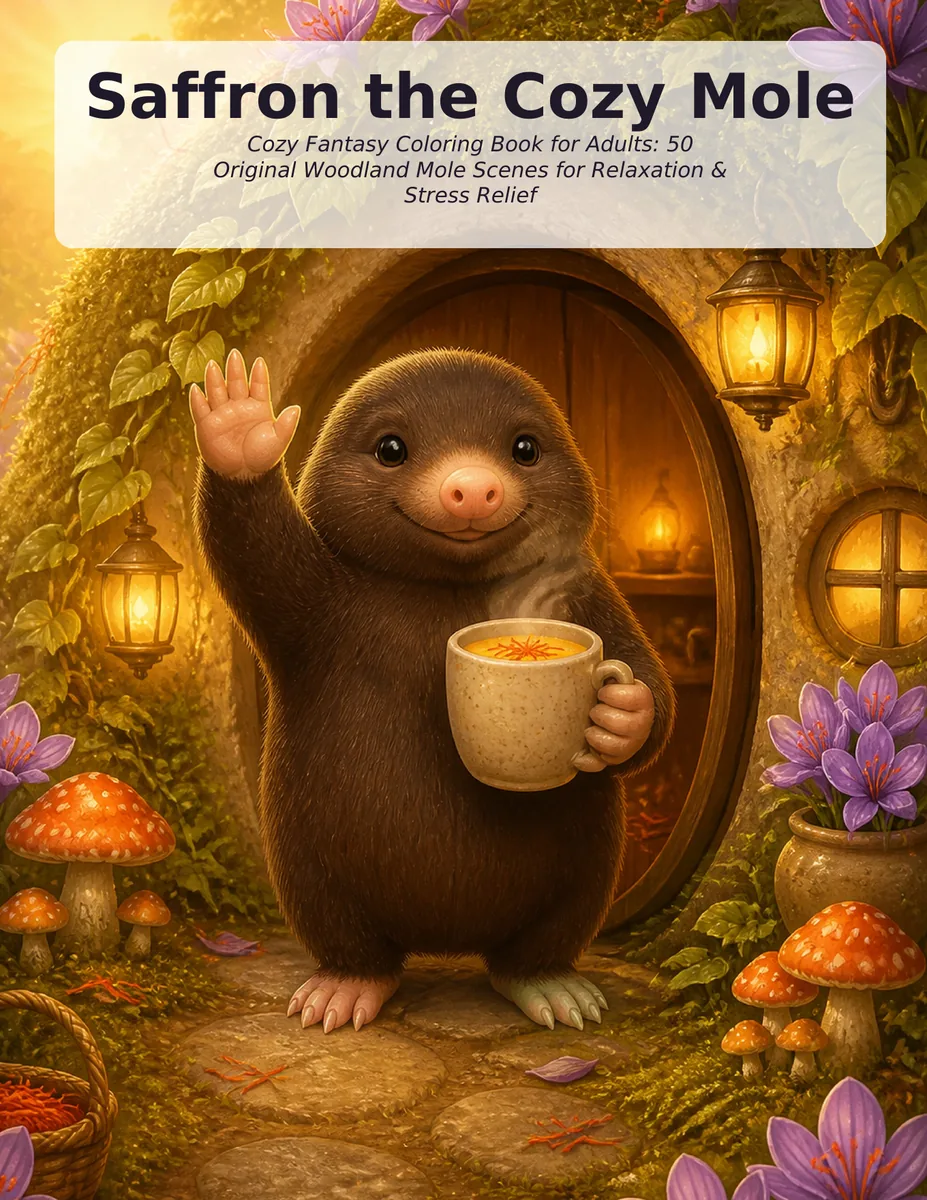 Cover von Saffron the Cozy Mole