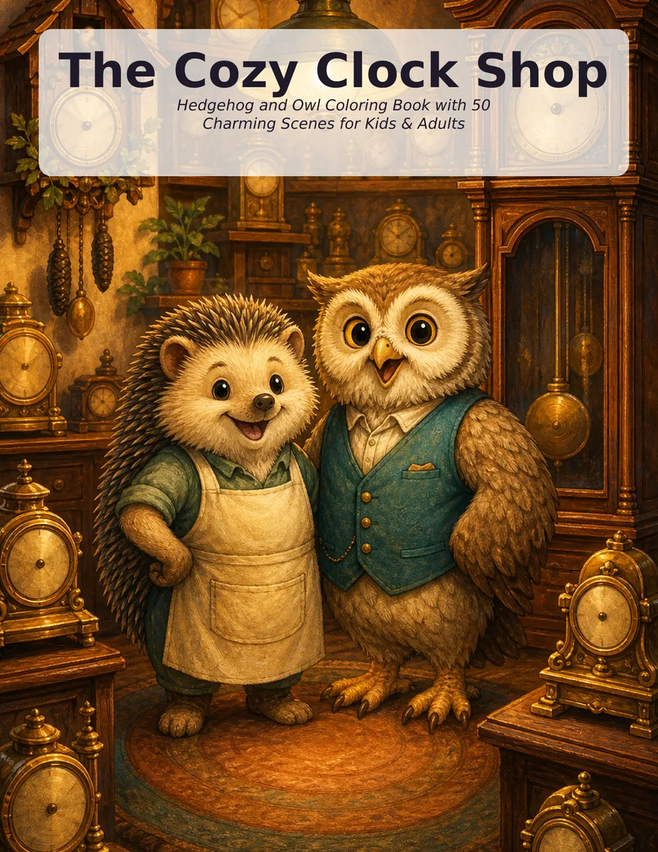 Portada de The Cozy Clock Shop
